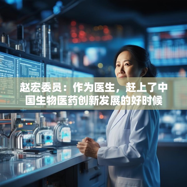 赵宏委员：作为医生，赶上了中国生物医药创新发展的好时候