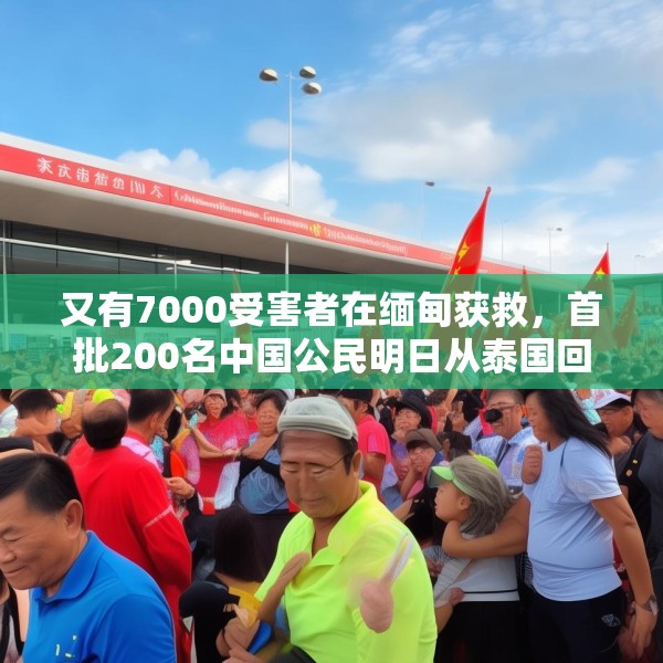 又有7000受害者在缅甸获救，首批200名中国公民明日从泰国回国