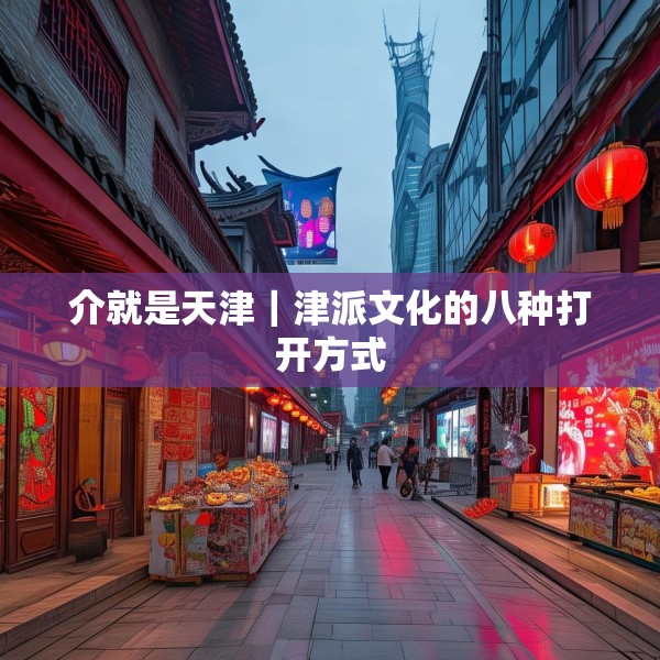 介就是天津｜津派文化的八种打开方式