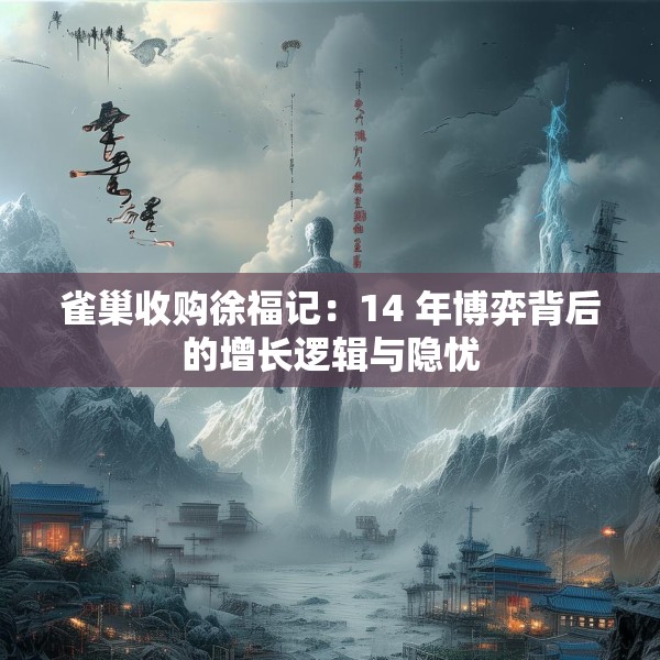 雀巢收购徐福记：14 年博弈背后的增长逻辑与隐忧