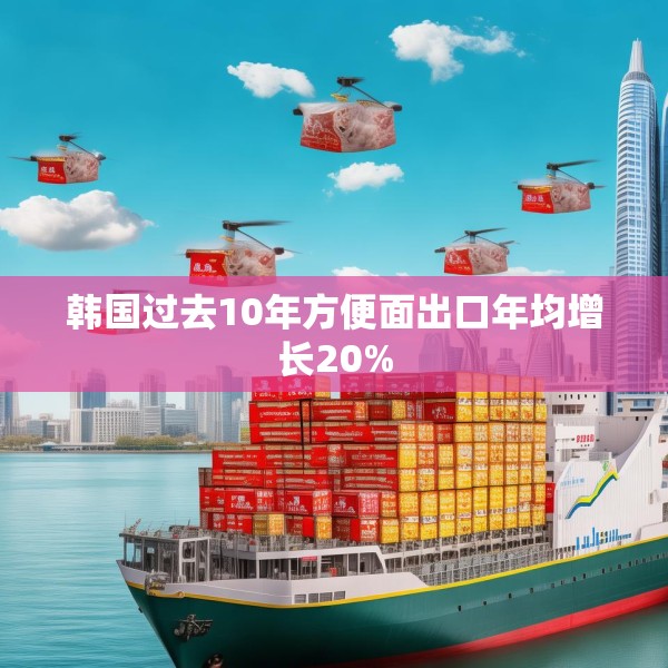 韩国过去10年方便面出口年均增长20%