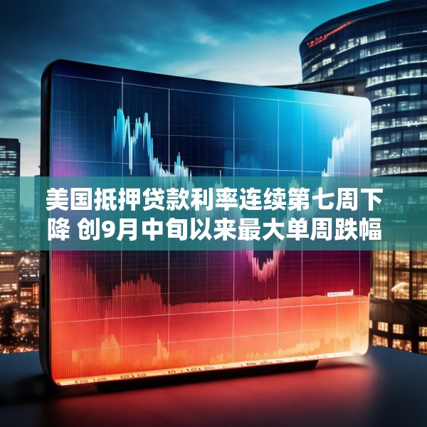 美国抵押贷款利率连续第七周下降 创9月中旬以来最大单周跌幅
