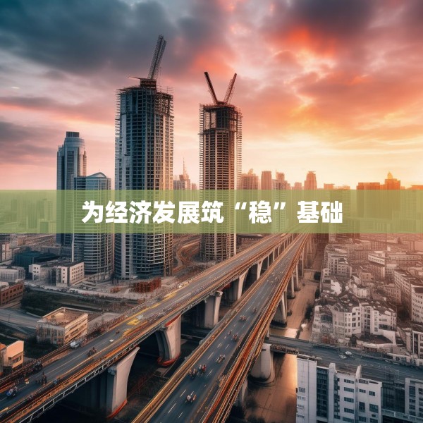 为经济发展筑“稳”基础