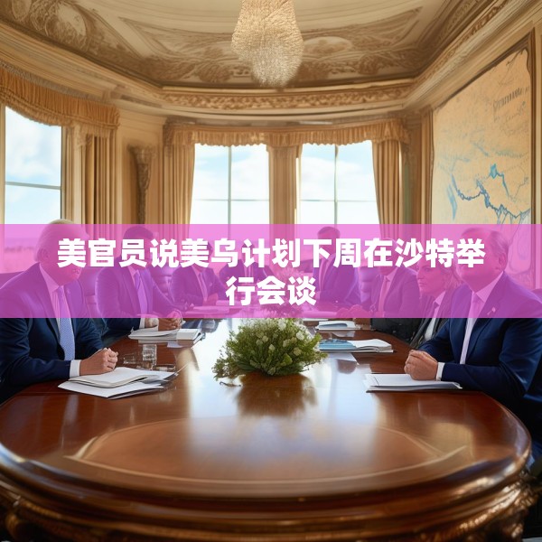 美官员说美乌计划下周在沙特举行会谈