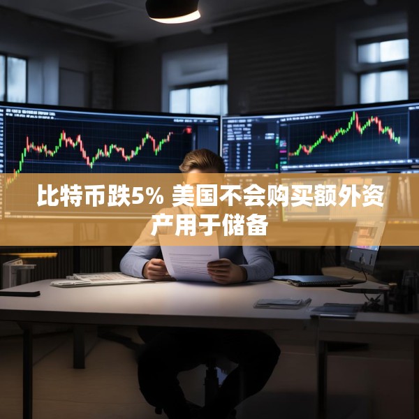 比特币跌5% 美国不会购买额外资产用于储备