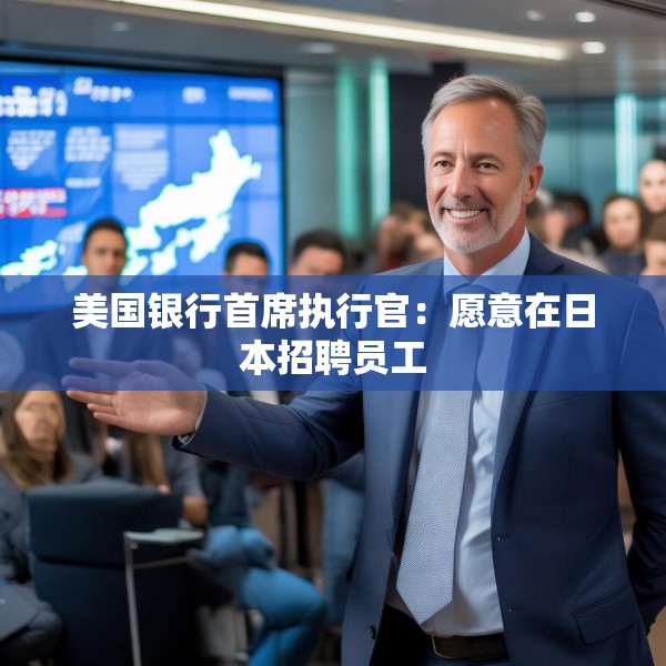 美国银行首席执行官：愿意在日本招聘员工