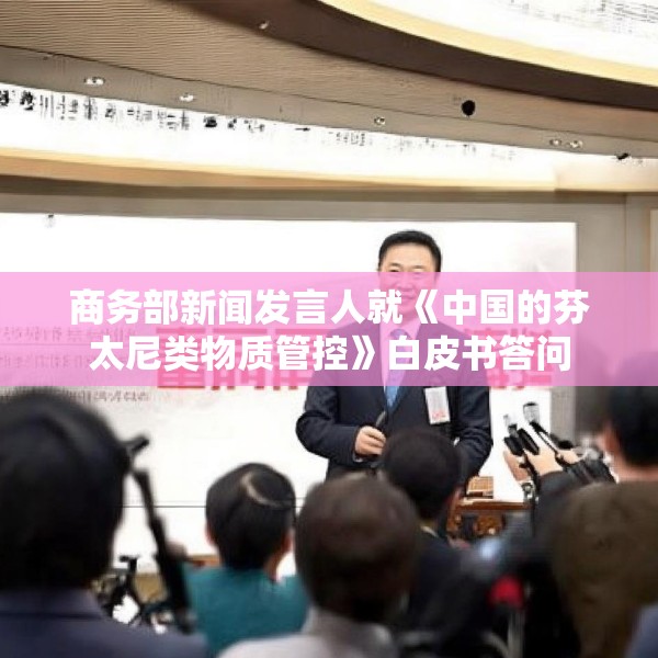 商务部新闻发言人就《中国的芬太尼类物质管控》白皮书答问