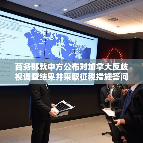 商务部就中方公布对加拿大反歧视调查结果并采取征税措施答问