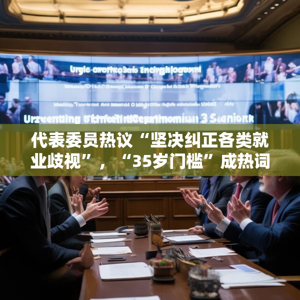 代表委员热议“坚决纠正各类就业歧视”，“35岁门槛”成热词