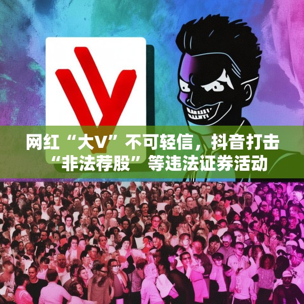 网红“大V”不可轻信，抖音打击“非法荐股”等违法证券活动