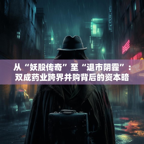 从“妖股传奇”至“退市阴霾”：双成药业跨界并购背后的资本暗黑寓言