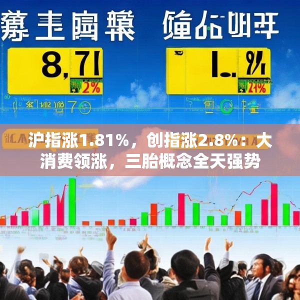 沪指涨1.81%，创指涨2.8%：大消费领涨，三胎概念全天强势