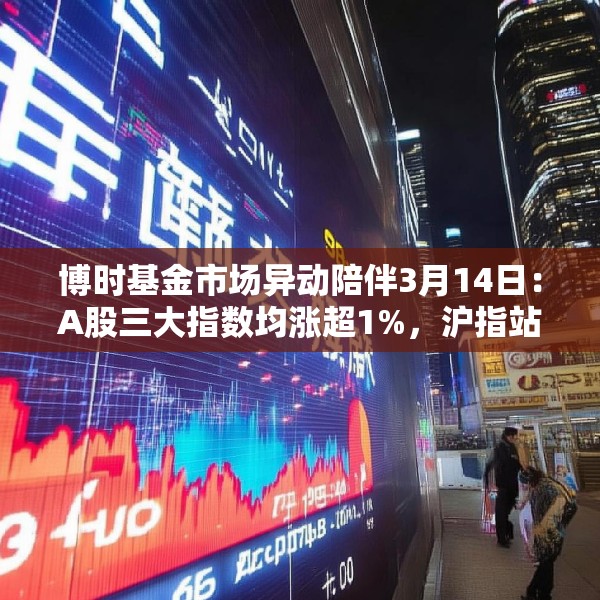 博时基金市场异动陪伴3月14日：A股三大指数均涨超1%，沪指站上3400点