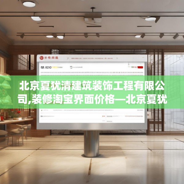 北京夏犹清建筑装饰工程有限公司,装修淘宝界面价格—北京夏犹清建筑装饰工程有限公司532.a408b409c412fgy.419sdA