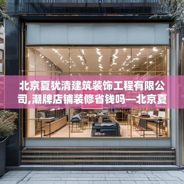 北京夏犹清建筑装饰工程有限公司,潮牌店铺装修省钱吗—北京夏犹清建筑装饰工程有限公司542.a418b419c422fgy.42976661