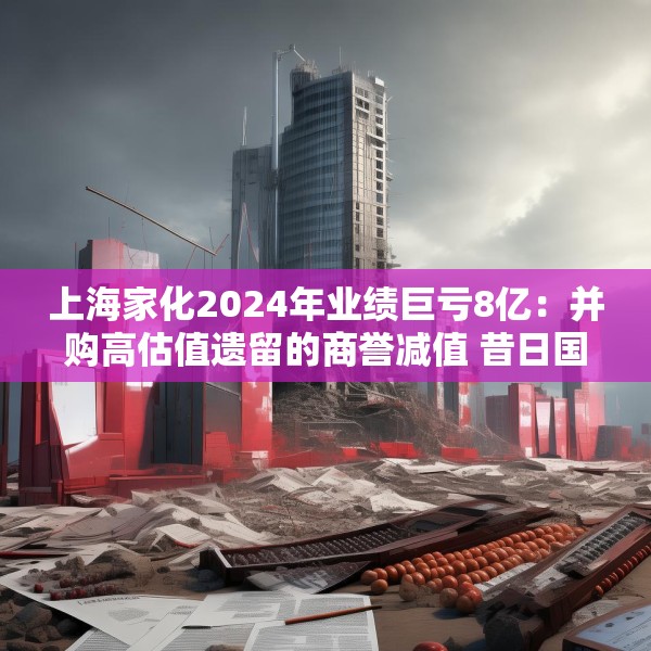 上海家化2024年业绩巨亏8亿：并购高估值遗留的商誉减值 昔日国货美妆龙头如今营收、净利润双双下滑