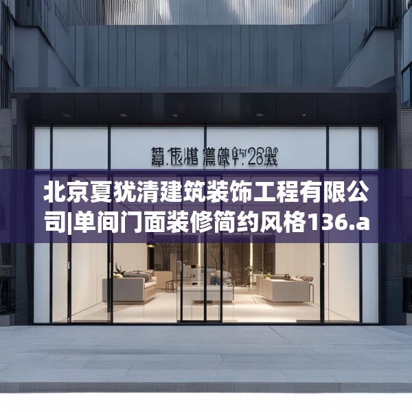 北京夏犹清建筑装饰工程有限公司|单间门面装修简约风格136.a12b13c16fgy.23sdA