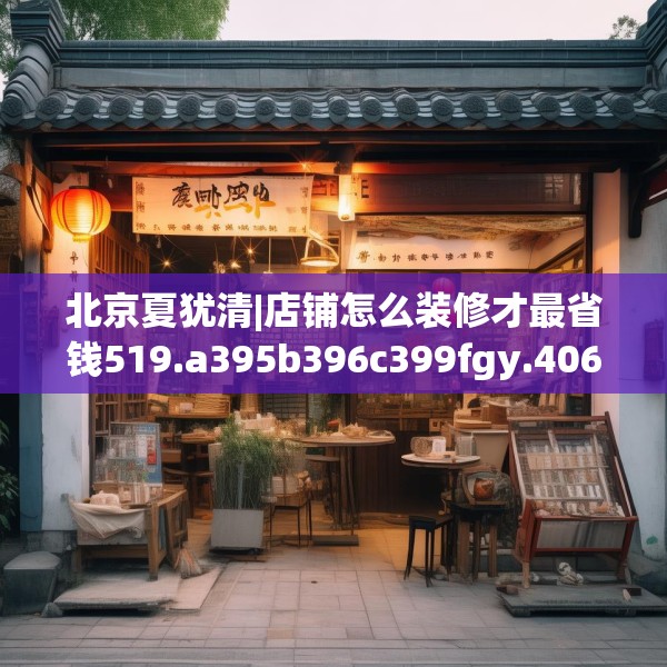 北京夏犹清|店铺怎么装修才最省钱519.a395b396c399fgy.406fhsg