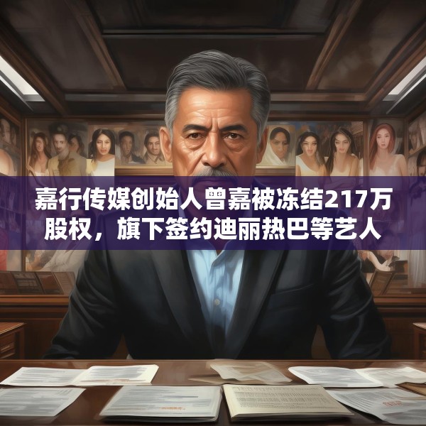 嘉行传媒创始人曾嘉被冻结217万股权，旗下签约迪丽热巴等艺人