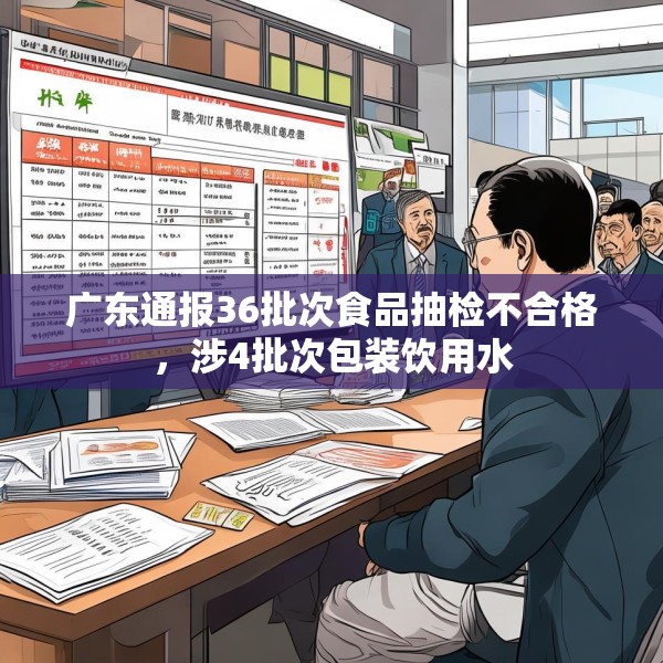 广东通报36批次食品抽检不合格，涉4批次包装饮用水