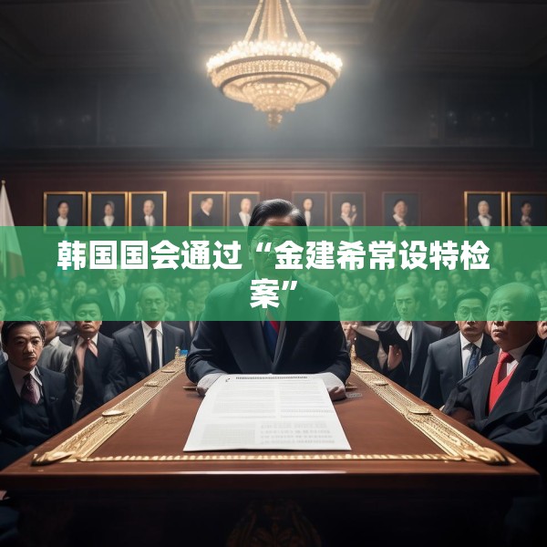 韩国国会通过“金建希常设特检案”