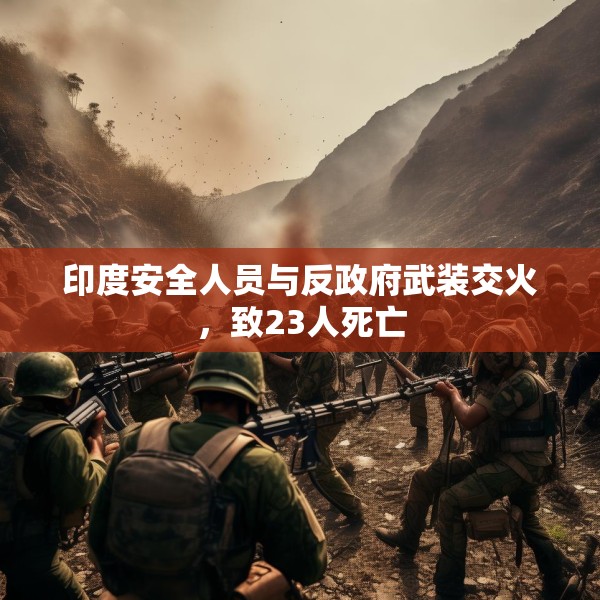 印度安全人员与反政府武装交火，致23人死亡