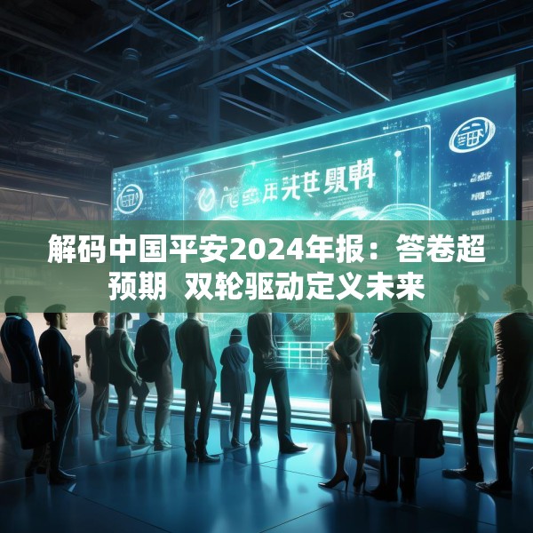 解码中国平安2024年报：答卷超预期  双轮驱动定义未来