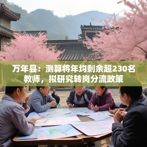 万年县：测算将年均剩余超230名教师，拟研究转岗分流政策