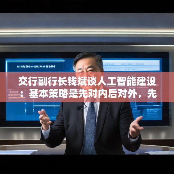 交行副行长钱斌谈人工智能建设：基本策略是先对内后对外，先局部后整体
