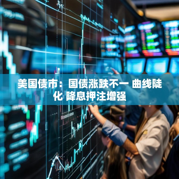 美国债市：国债涨跌不一 曲线陡化 降息押注增强