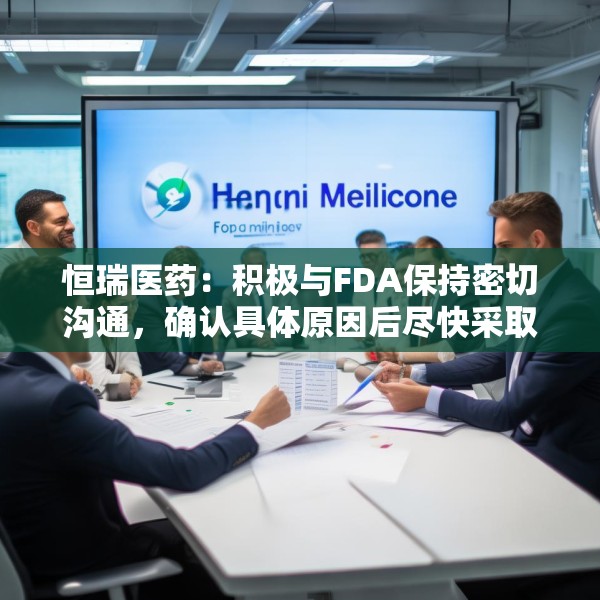 恒瑞医药：积极与FDA保持密切沟通，确认具体原因后尽快采取措施并重新提交申请