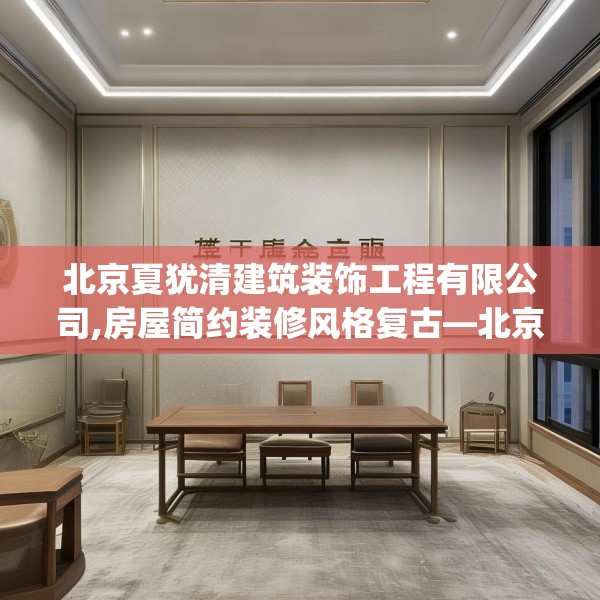 北京夏犹清建筑装饰工程有限公司,房屋简约装修风格复古—北京夏犹清建筑装饰工程有限公司602.a478b479c482fgy.489wew