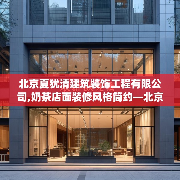 北京夏犹清建筑装饰工程有限公司,奶茶店面装修风格简约—北京夏犹清建筑装饰工程有限公司289.a165b166c169fgy.176jhhj