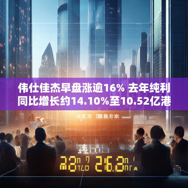 伟仕佳杰早盘涨逾16% 去年纯利同比增长约14.10%至10.52亿港元