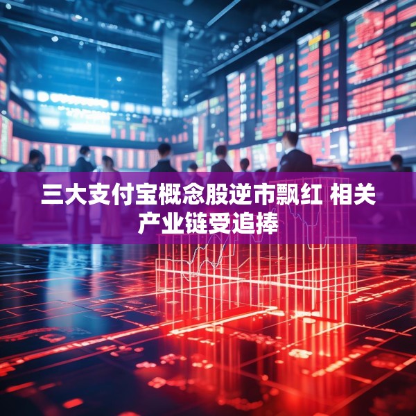 三大支付宝概念股逆市飘红 相关产业链受追捧
