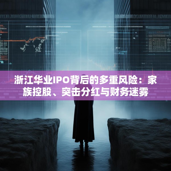浙江华业IPO背后的多重风险：家族控股、突击分红与财务迷雾