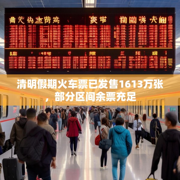 清明假期火车票已发售1613万张，部分区间余票充足