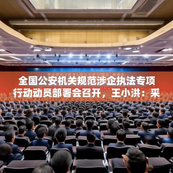 全国公安机关规范涉企执法专项行动动员部署会召开，王小洪：采取更具针对性、更有实效性的措施