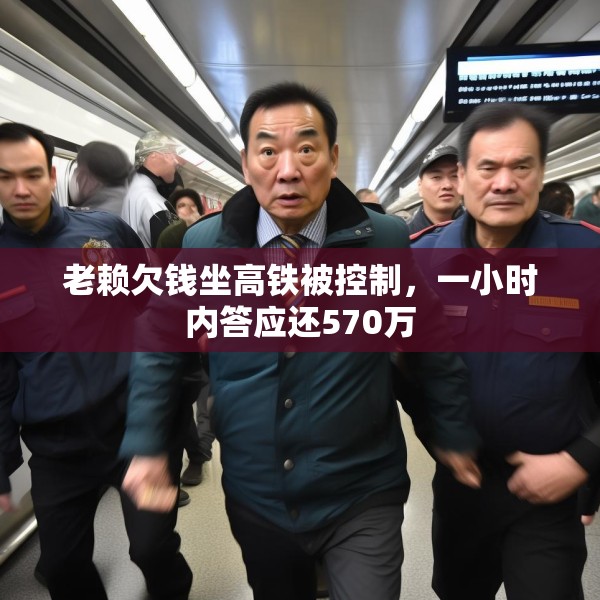 老赖欠钱坐高铁被控制，一小时内答应还570万