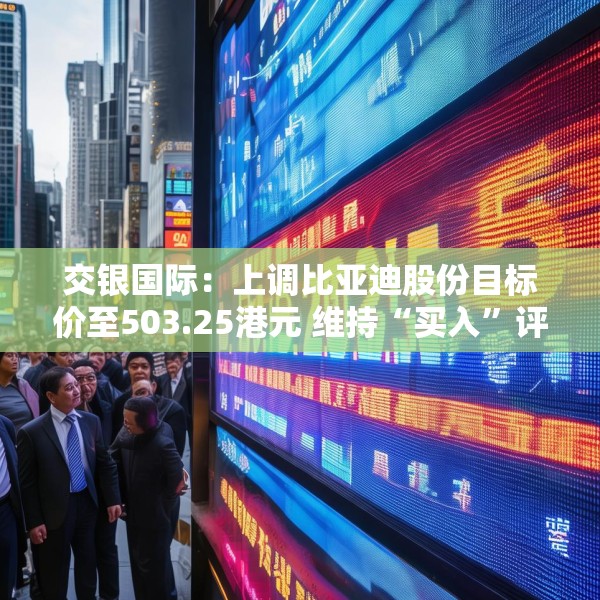 交银国际：上调比亚迪股份目标价至503.25港元 维持“买入”评级