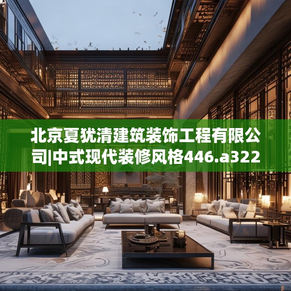 北京夏犹清建筑装饰工程有限公司|中式现代装修风格446.a322b323c326fgy.333xczxv