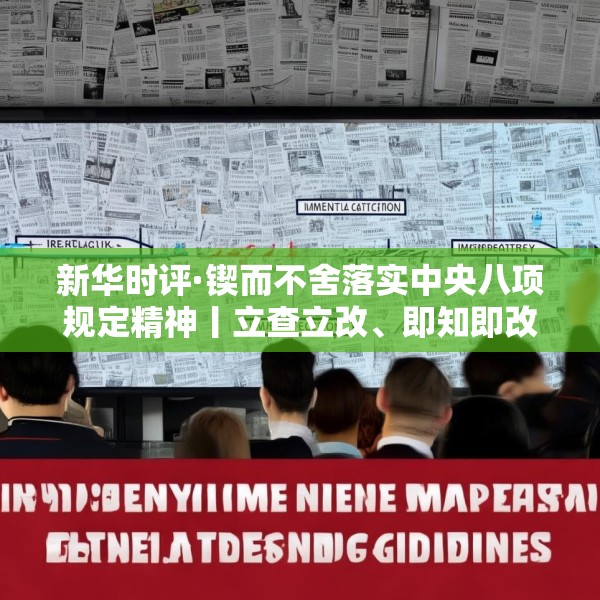 新华时评·锲而不舍落实中央八项规定精神丨立查立改、即知即改