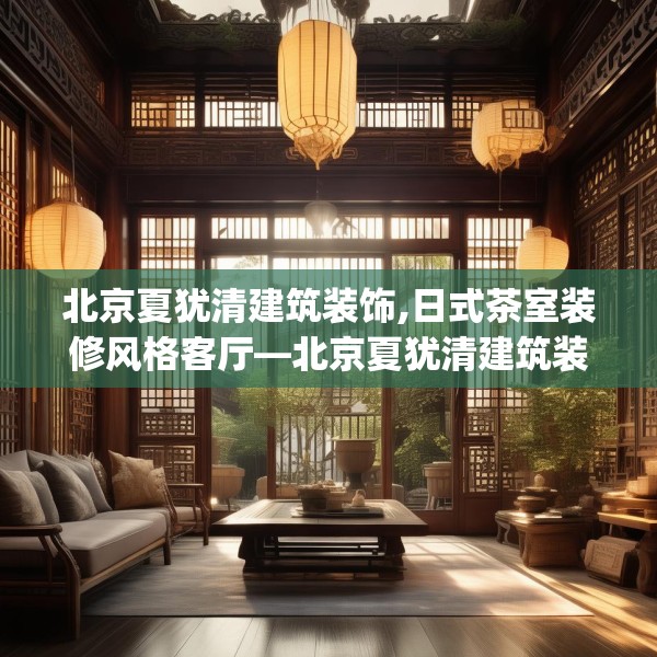 北京夏犹清建筑装饰,日式茶室装修风格客厅—北京夏犹清建筑装饰200.a76b77c80fgy.8776680