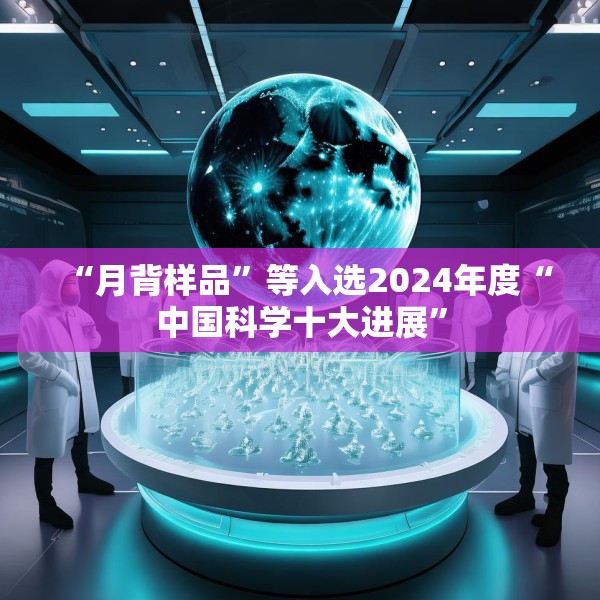 “月背样品”等入选2024年度“中国科学十大进展”