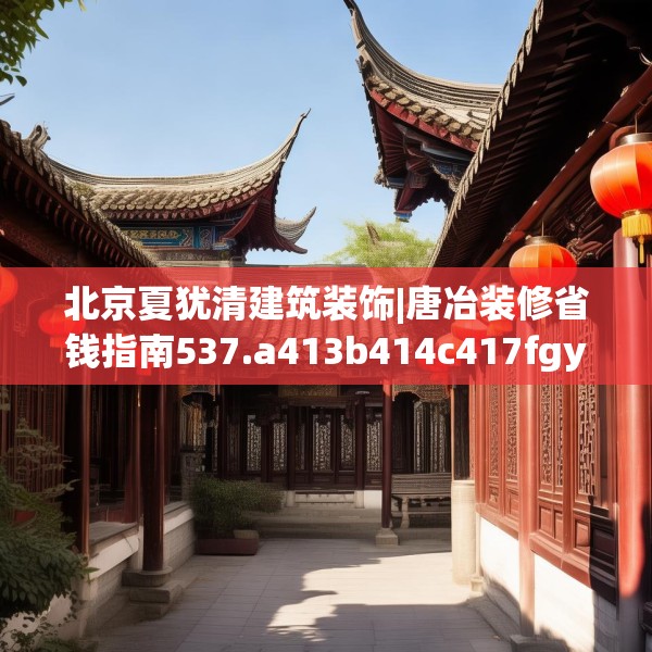 北京夏犹清建筑装饰|唐冶装修省钱指南537.a413b414c417fgy.424fhsg