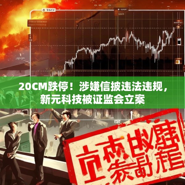 20CM跌停！涉嫌信披违法违规，新元科技被证监会立案