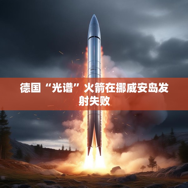 德国“光谱”火箭在挪威安岛发射失败
