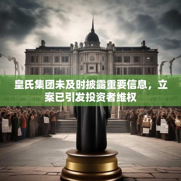 皇氏集团未及时披露重要信息，立案已引发投资者维权