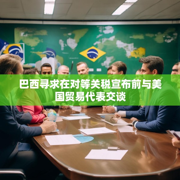 巴西寻求在对等关税宣布前与美国贸易代表交谈