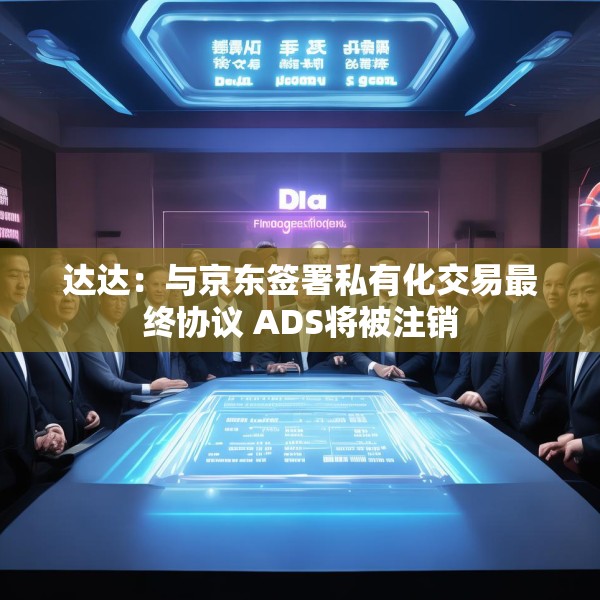 达达：与京东签署私有化交易最终协议 ADS将被注销